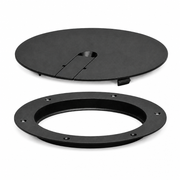 Sea-Dog 336412-1 Low Profile Pop-Out Deck Plate 8" White - Product View