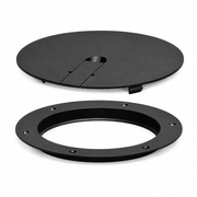 Sea-Dog 336413-1 Low Profile Pop-Out Deck Plate 8" Black - Product View