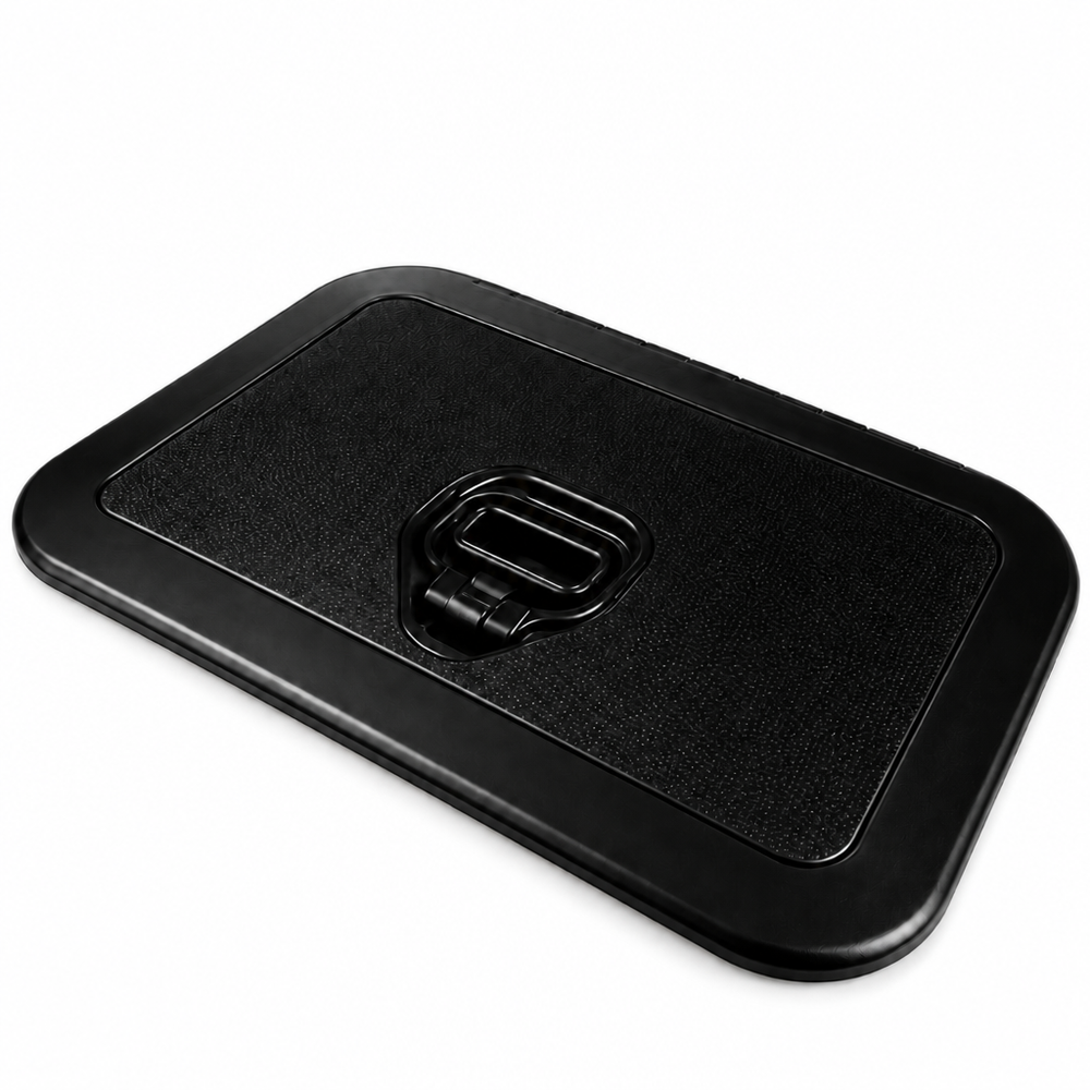 Sea-Dog 336525-3 Triple Latch Rectangular Marine Hatch 10-1/4" x 14" Black - Product View