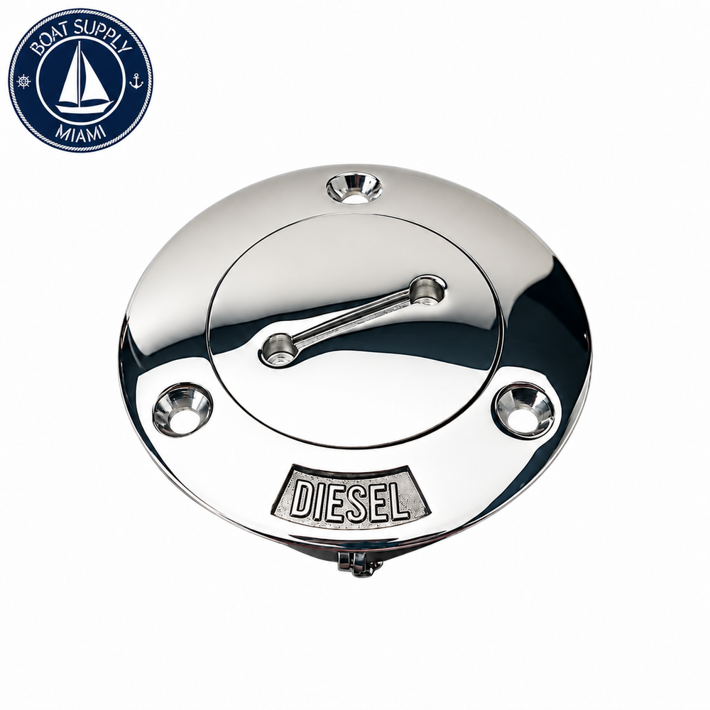 Sea-Dog 351350-1 Marine Gas Deck Fill 1-1/2" Pipe Stainless Steel 316