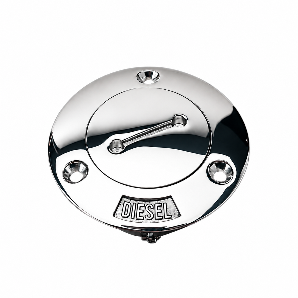 Sea-Dog 351351-1 1-1/2" 316 Stainless Steel Marine Diesel Deck Fill - Product View