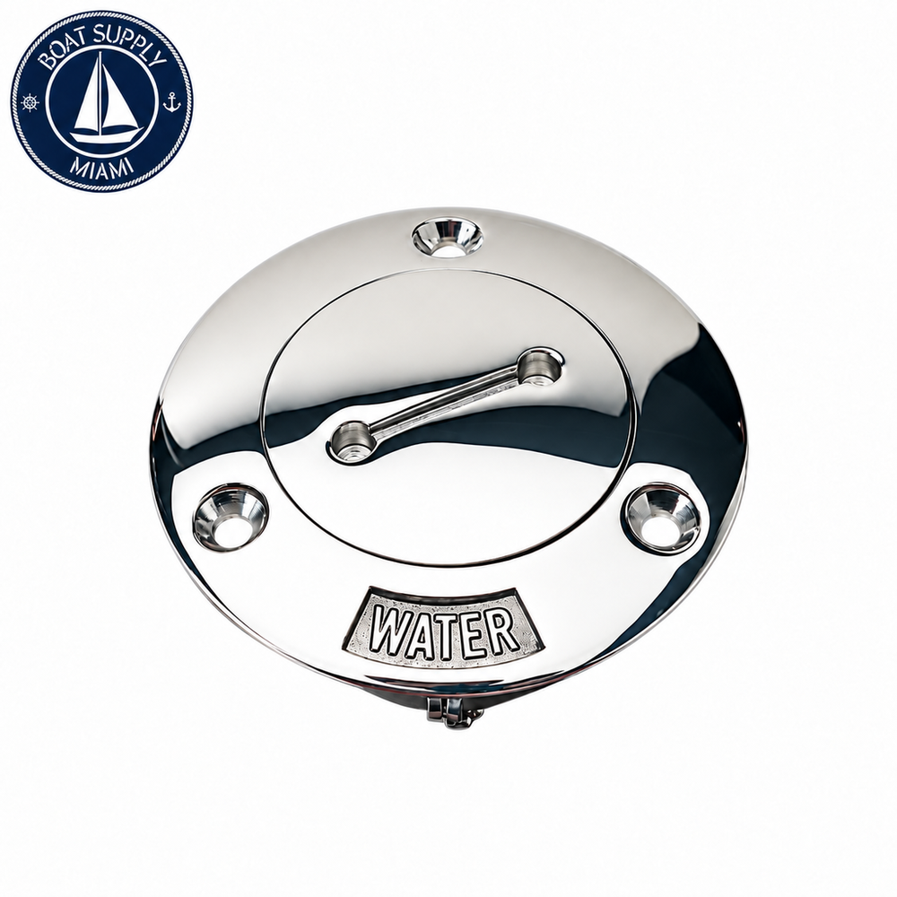 Sea-Dog 351352-1 316 Stainless Steel 1-1/2" Marine Water Deck Fill