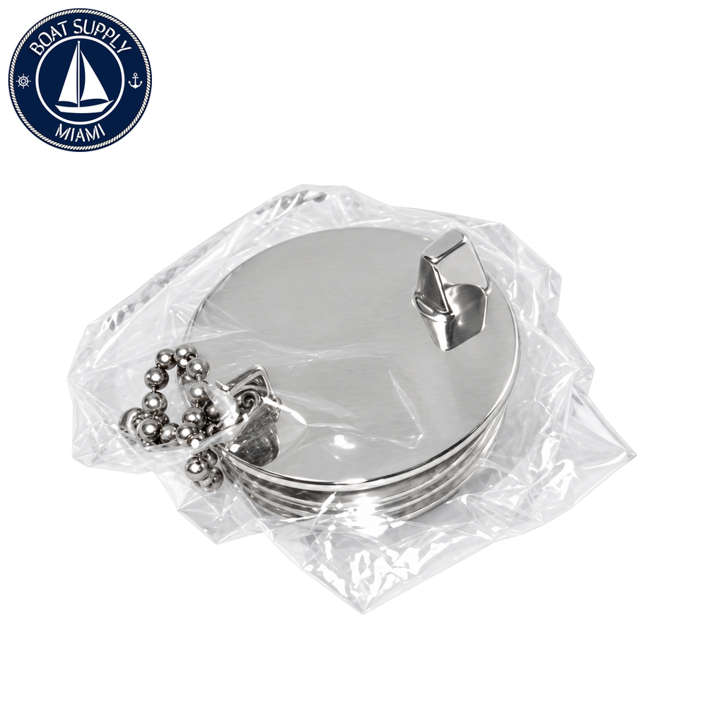 Sea-Dog 351755-1 Replacement Cap for Chrome Plated Zinc Deck Fill