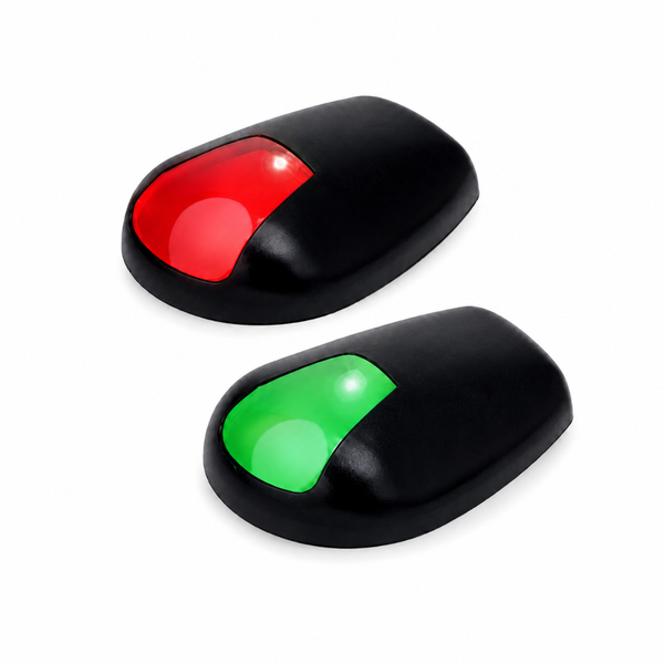 Sea-Dog 400078-1 Black Nylon LED Side Mount Navigation Light Set - Product View