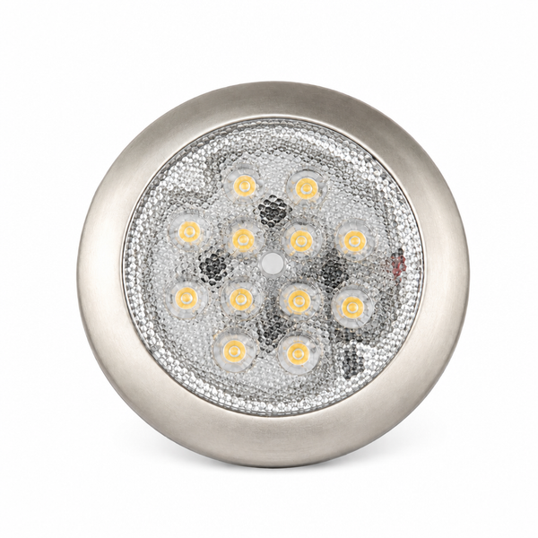 Sea-Dog 401676-1 LED Surface Mount Low Profile Task Light Stainless Steel with Switch - Product View
