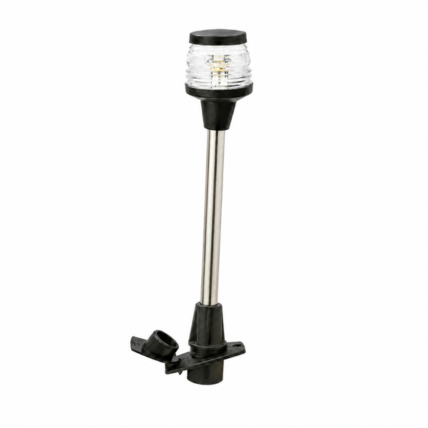 Seachoice 50-02941 LED All-Round Light 24 in Stainless Steel Tubing with Black Locking Base - Product View