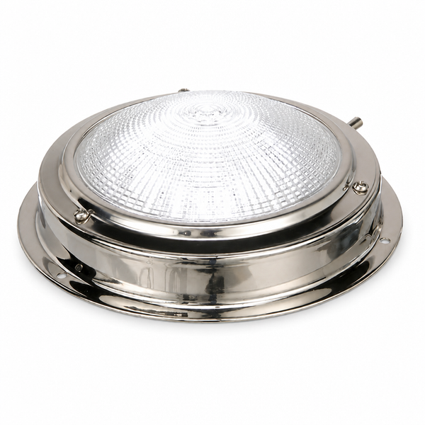 Seachoice 50-03281 LED Dome Light Stainless Steel 4 in - Product View