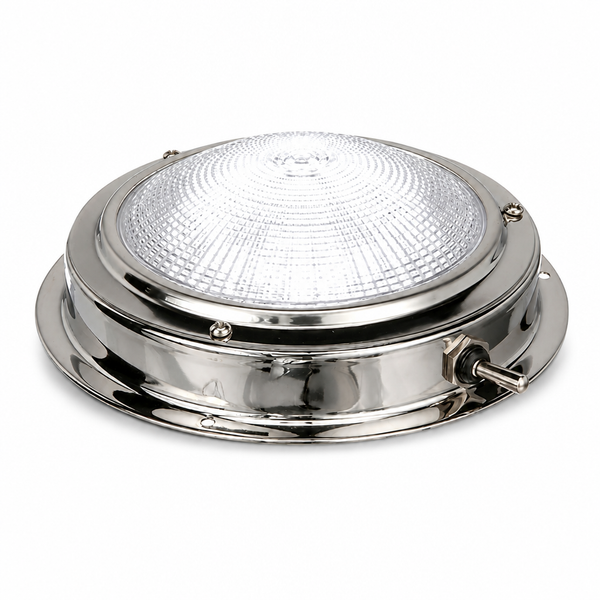Seachoice 50-03291 LED Dome Light Stainless Steel 5 in - Product View