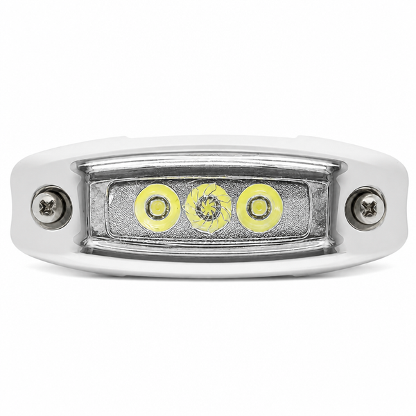 Seachoice 50-03581 Water Dragon With Stainless Steel Cov 3 LED Blue - Product View