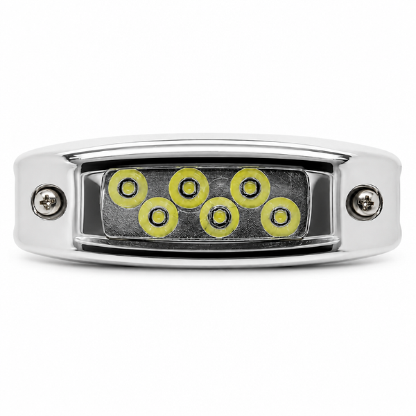 Seachoice 50-03591 Water Dragon With Stainless Steel Cov 6 LED White - Product View