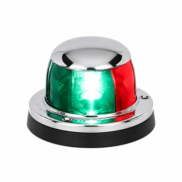 Seachoice 50-05031 Chrome Brass Bi-Color Bow Light - Product View