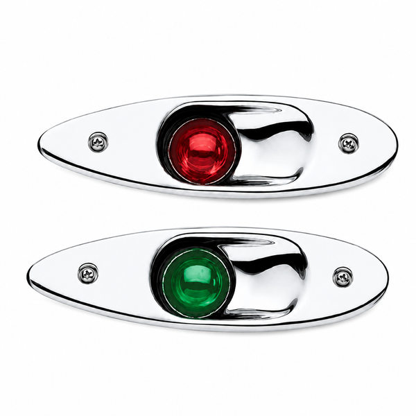 Seachoice 50-05151 Stainless Steel Flush Mount Side Light Pair - Product View
