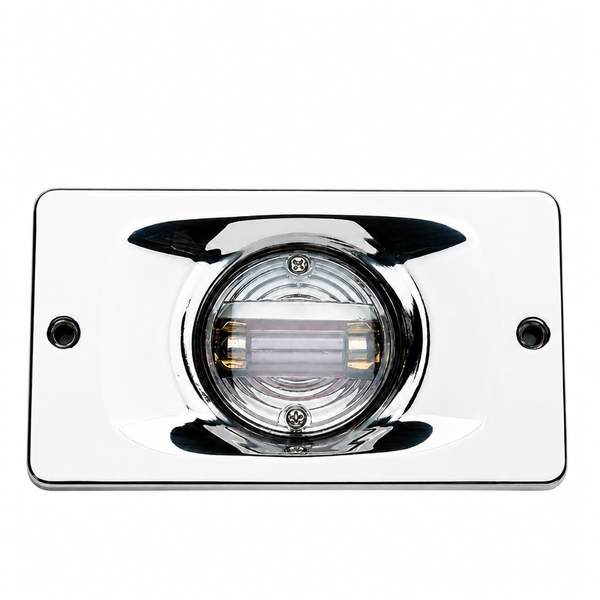 Seachoice 50-05361 Rectangular Stainless Steel Transom Light - Product View