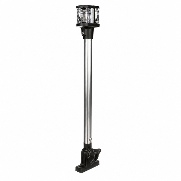 Seachoice 50-05971 Deluxe Masthead Light and All-Around Fold-Down with Vertical Mount V - Product View