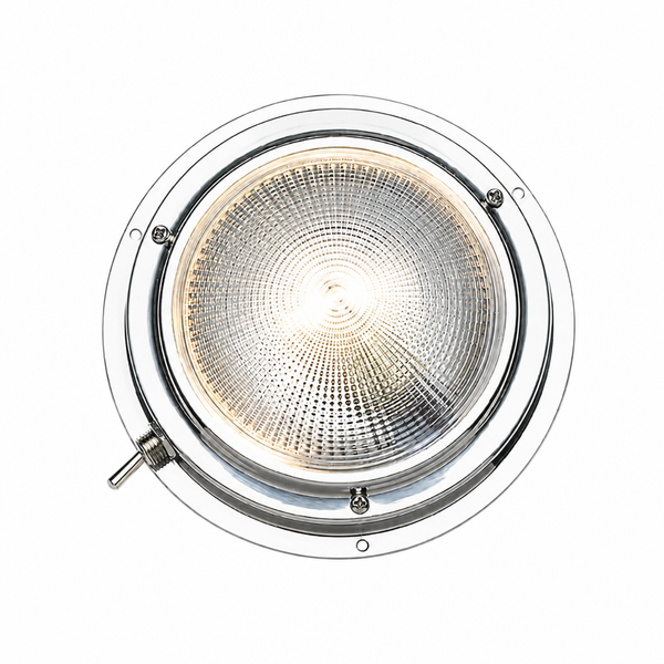 Seachoice 50-06621 Stainless Steel Dome Light 4 in - Product View