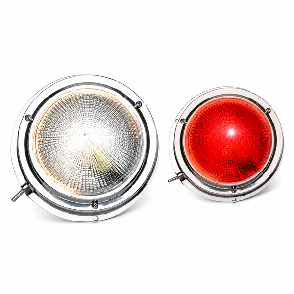 Seachoice 50-06641 Day or Night Vision Dome Light Red/White 4 in - Product View