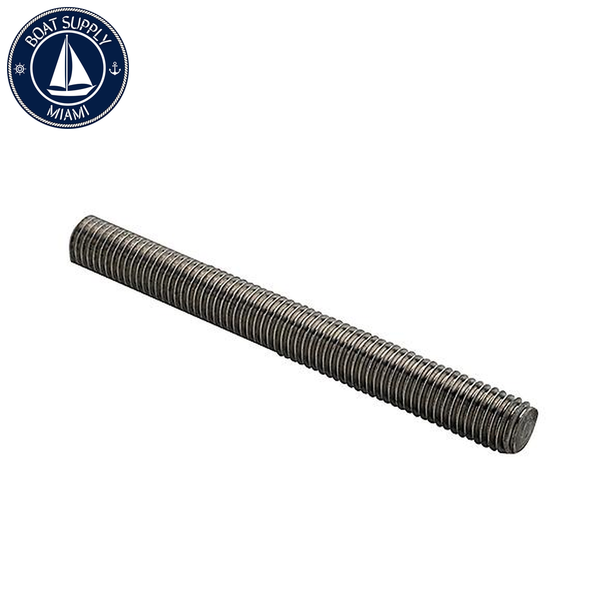 Seachoice 50-30190 Lifting Threaded Rod 5/8"-11 x 36" Stainless Steel 304