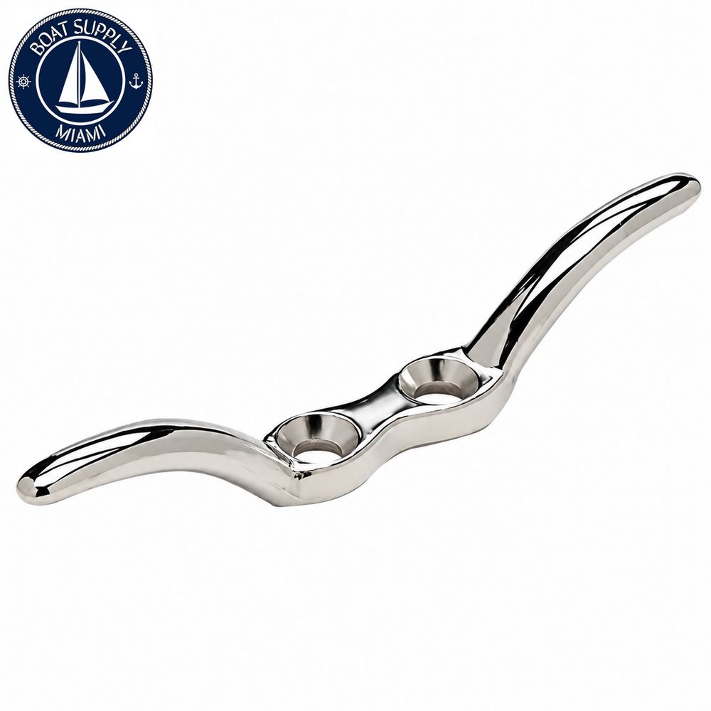 Seachoice 50-30351 Tie-Down Cleat 4-1/2" Chrome-plated zinc