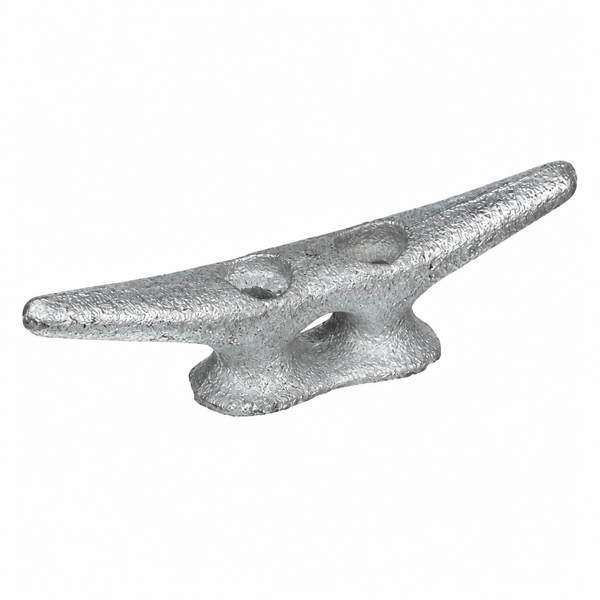 Seachoice 50-30580 Dock Cleat 4" Hot-dipped galvanized gray iron - Product View