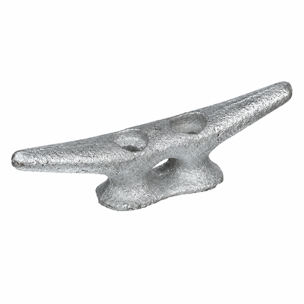 Seachoice 50-30580 Dock Cleat 4" Hot-dipped galvanized gray iron - Product View