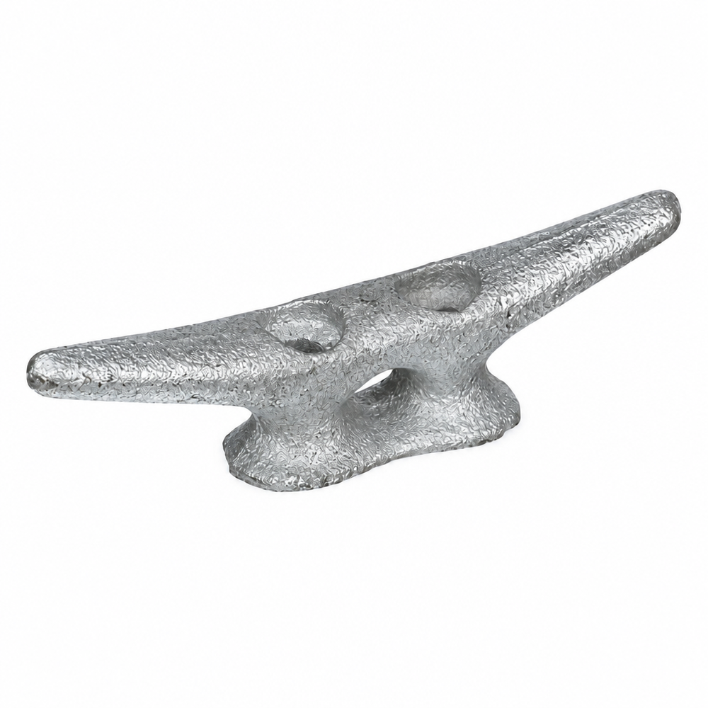 Seachoice 50-30600 Dock Cleat 6" Hot-dipped galvanized gray iron - Product View