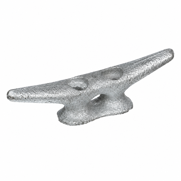 Seachoice 50-30610 Dock Cleat 8" Hot-dipped galvanized gray iron - Product View