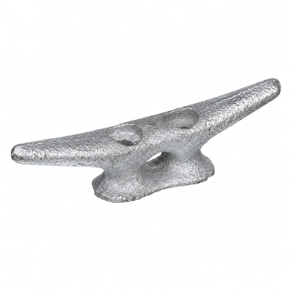 Seachoice 50-30610 Dock Cleat 8" Hot-dipped galvanized gray iron - Product View