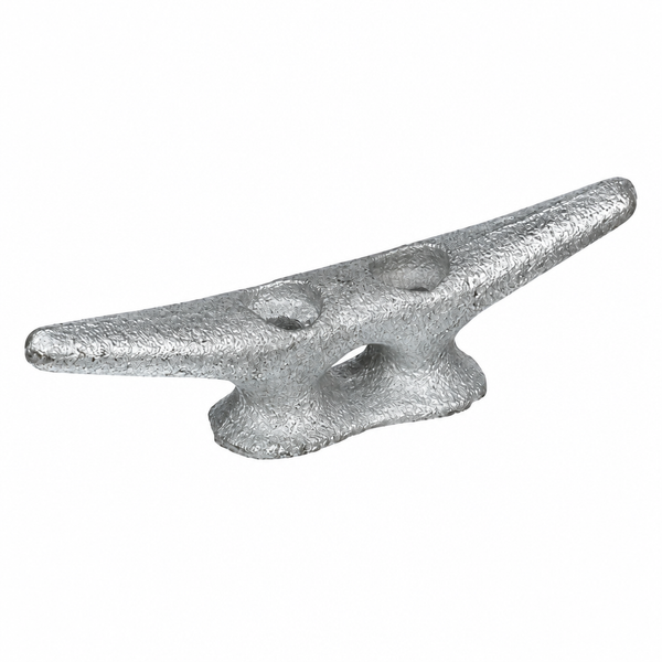 Seachoice 50-30630 Dock Cleat 12" Hot-dipped galvanized gray iron - Product View