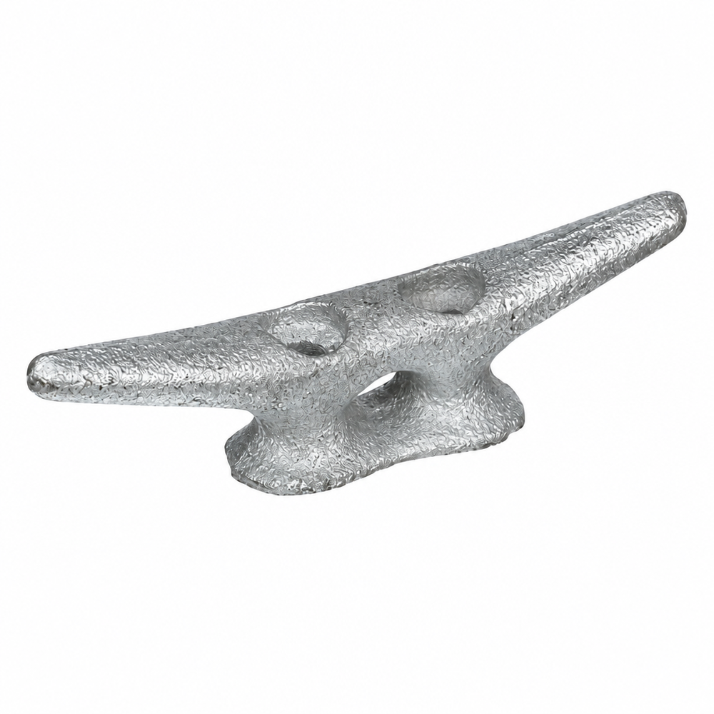 Seachoice 50-30630 Dock Cleat 12" Hot-dipped galvanized gray iron - Product View