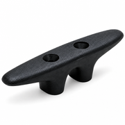 Seachoice 50-30800 Black Nylon Open-Base Cleat 4-1/2" Black Nylon - Product View