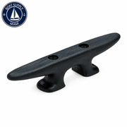 Seachoice 50-30841 Black Nylon Open-Base Cleat 8" Black Nylon