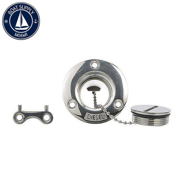 Seachoice 50-32261 316 Stainless Steel Diesel Marine Deck Fill