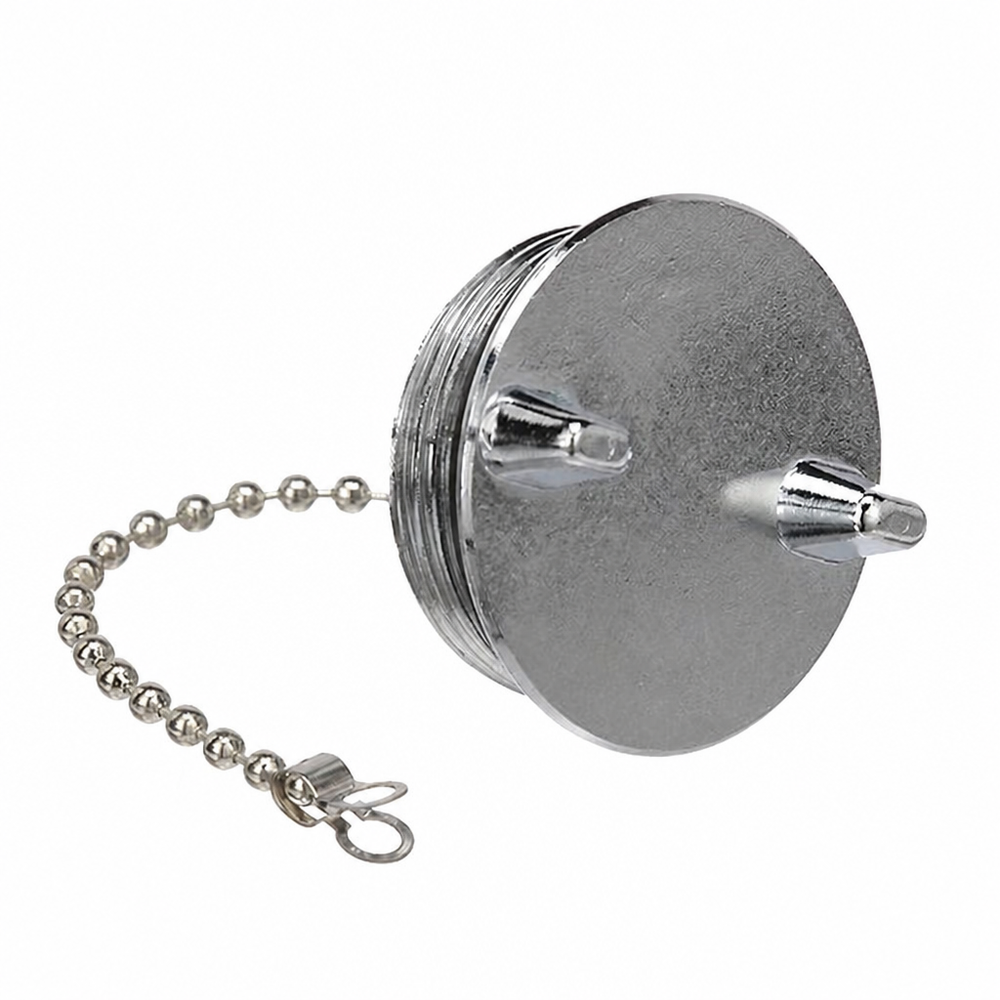 Seachoice 50-32521 Replacement Cap for Chrome ZAMAK Deck Fill - Product View
