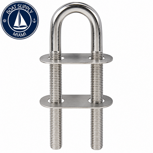 Seachoice 50-33611 Stern Eye 5/8" x 7" Stainless Steel 304