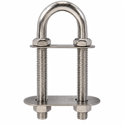 Seachoice 50-33614 Stern Eye 5/8" x 10" Stainless Steel 304 - Product View