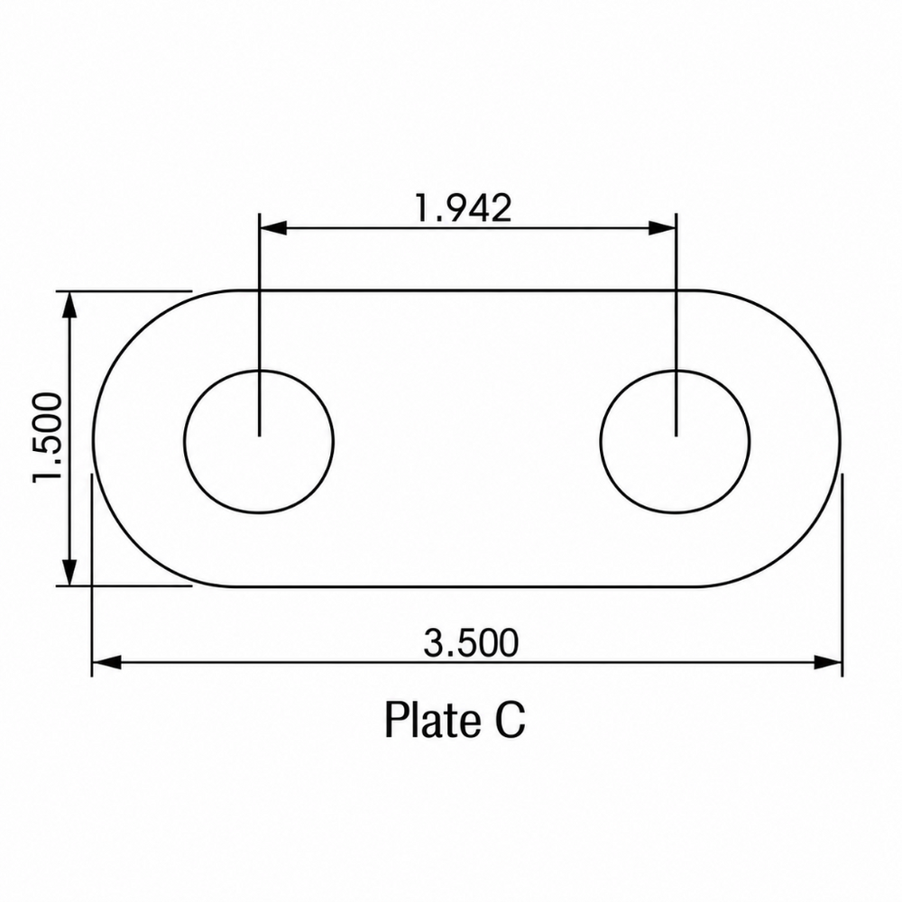 Seachoice 50-33617 Bow Eye 5/8" x 8" Stainless Steel 316 - Product View