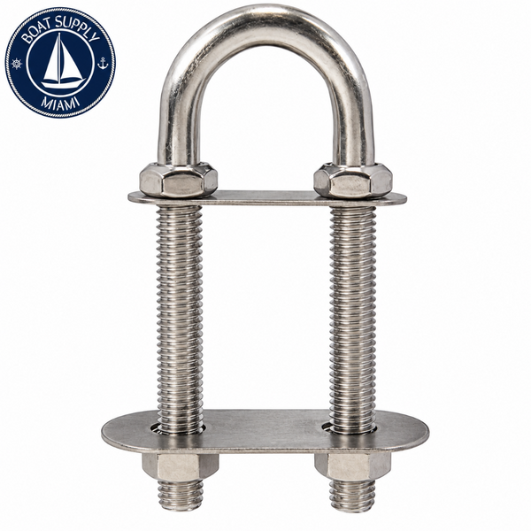 Seachoice 50-33617 Bow Eye 5/8" x 8" Stainless Steel 316