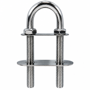 Seachoice 50-33618 Bow Eye 1/2" x 6" Stainless Steel 304 - Product View