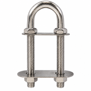 Seachoice 50-33621 Bow Eye 3/8" x 4" Stainless Steel 304 - Product View