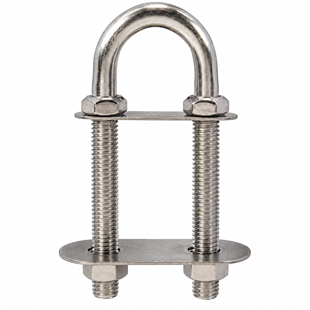 Seachoice 50-33621 Bow Eye 3/8" x 4" Stainless Steel 304 - Product View