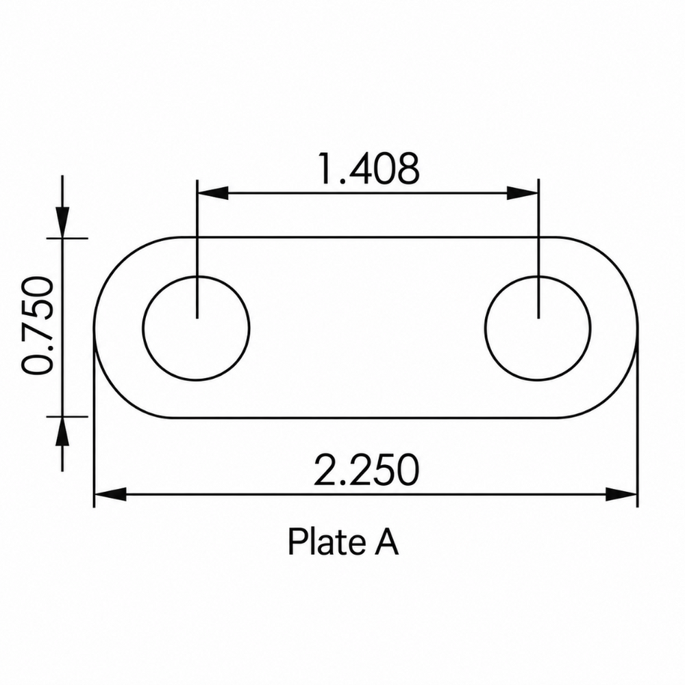 Seachoice 50-33623 Bow and Stern Eye 3/8" x 3" 304 Stainless Steel - Product View