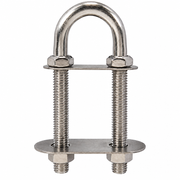 Seachoice 50-33627 Bow and Stern Eye 1/2" x 5" 304 Stainless Steel - Product View