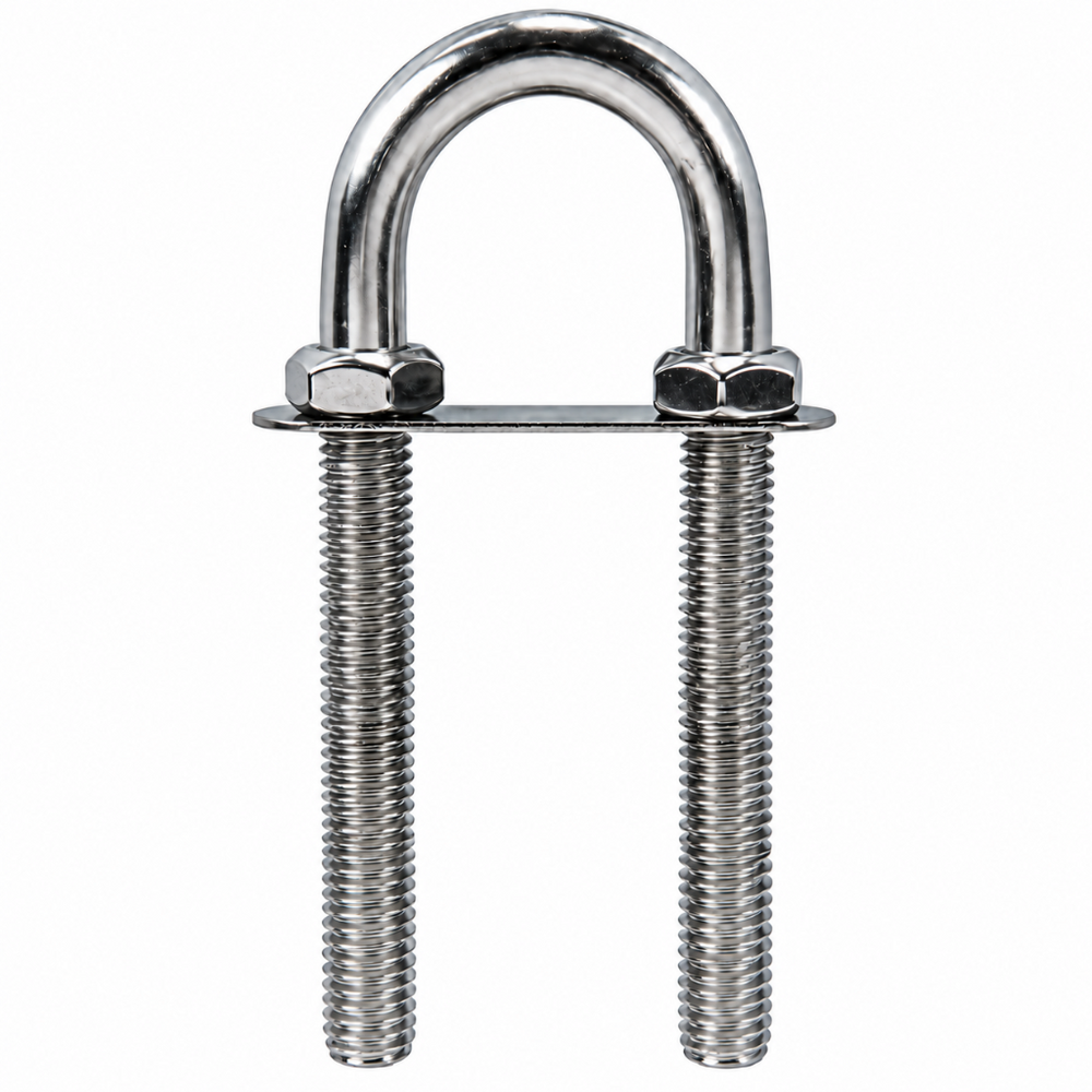 Seachoice 50-33629 Bow and Stern Eye 3/8" x 5" 304 Stainless Steel