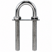 Seachoice 50-33634 Bow and Stern Eye 3/8" x 4" 304 Stainless Steel - Product View
