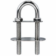 Seachoice 50-33637 Bow Eye 1/2" x 4" 304 Stainless Steel - Product View