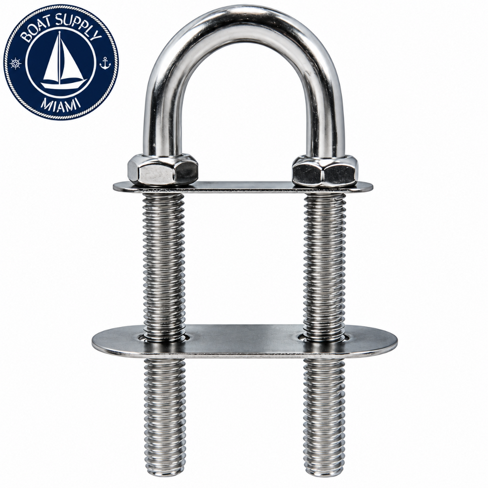 Seachoice 50-33637 Bow Eye 1/2" x 4" 304 Stainless Steel
