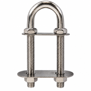 Seachoice 50-33639 Stern Eye 1/2" x 10" 304 Stainless Steel - Product View