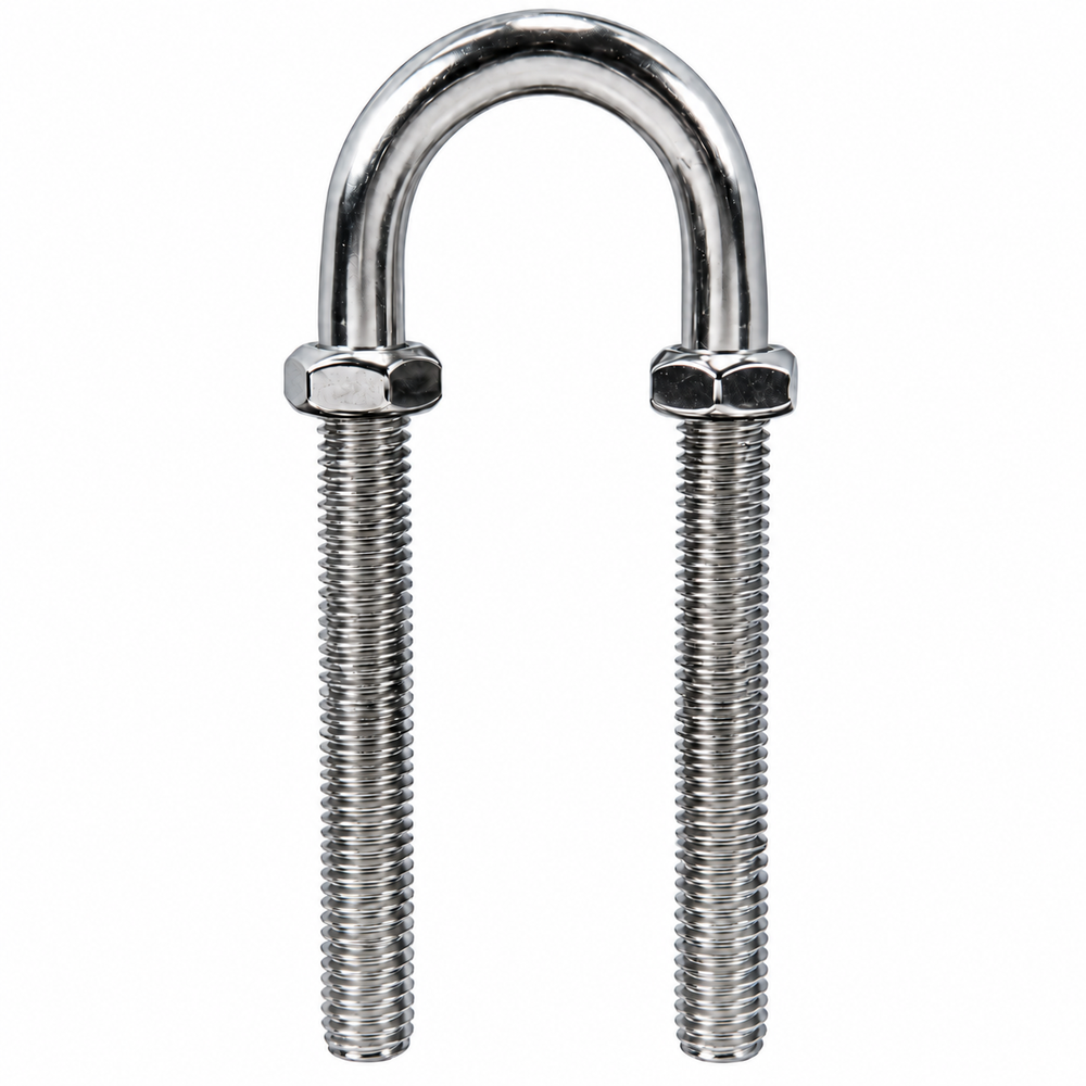 Seachoice 50-33644 Bow and Stern Eye 3/8" x 5" Stainless Steel 304