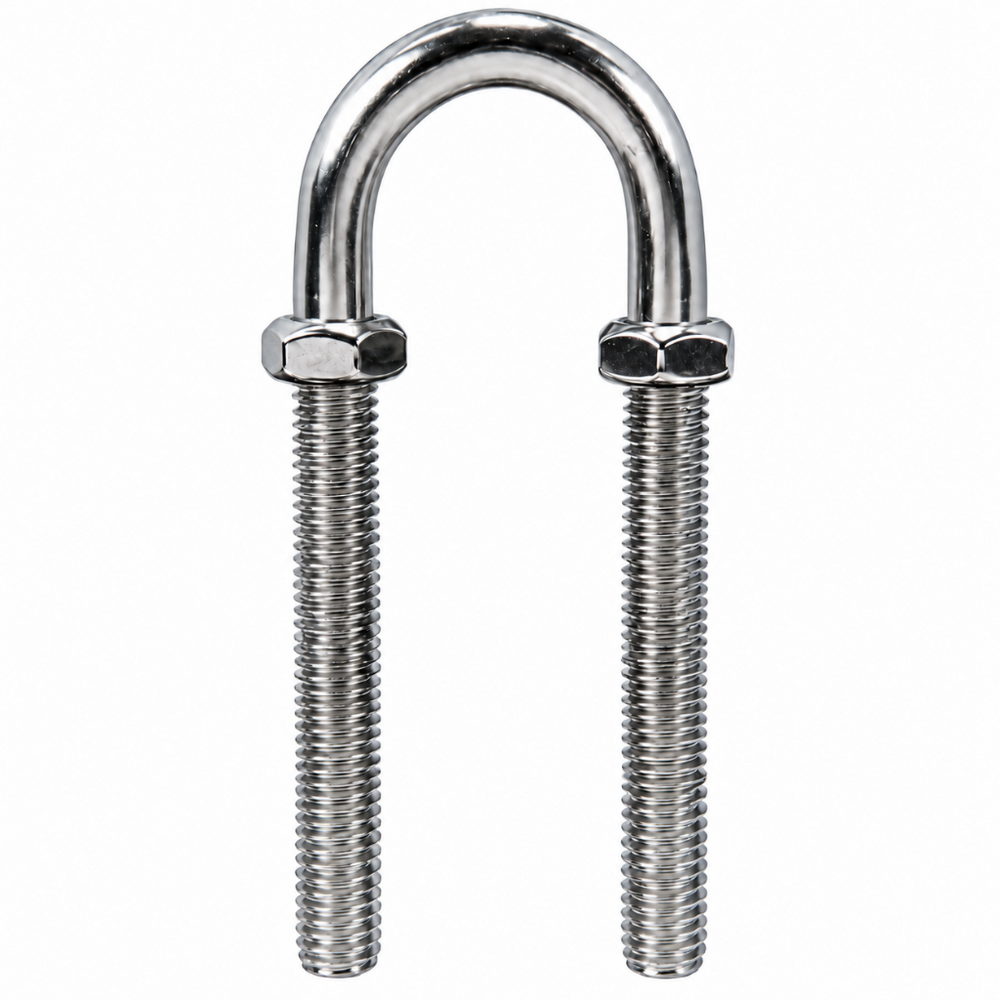 Seachoice 50-33646 Bow and Stern Eye 3/8" x 4" 304 Stainless Steel