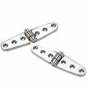 Seachoice 50-33811 Marine Strap Hinge 6" x 1-1/8" 316 Stainless Steel - secondary product image